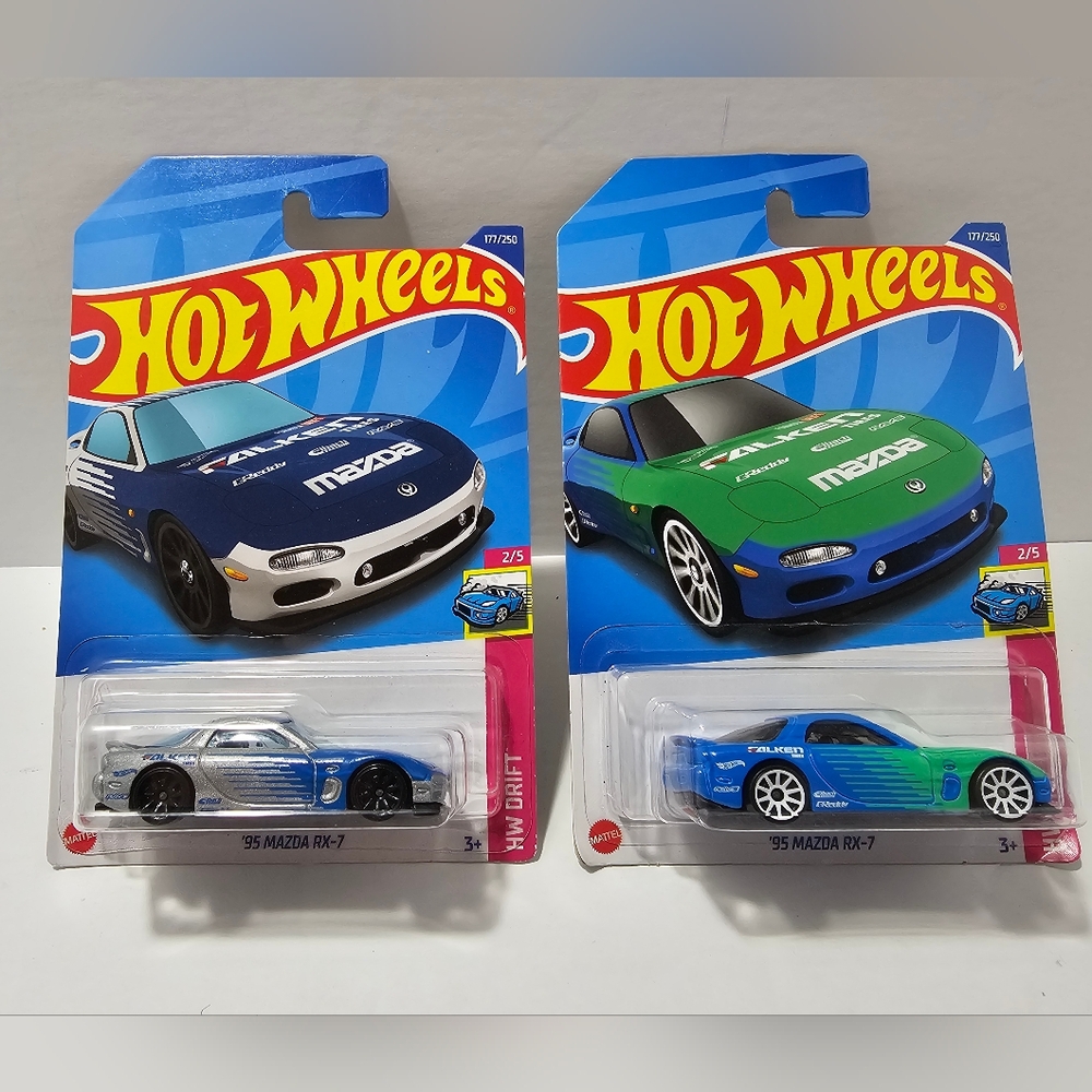 *Special Offer* Hot Wheels Falken Mazda RX-7 Bundle
